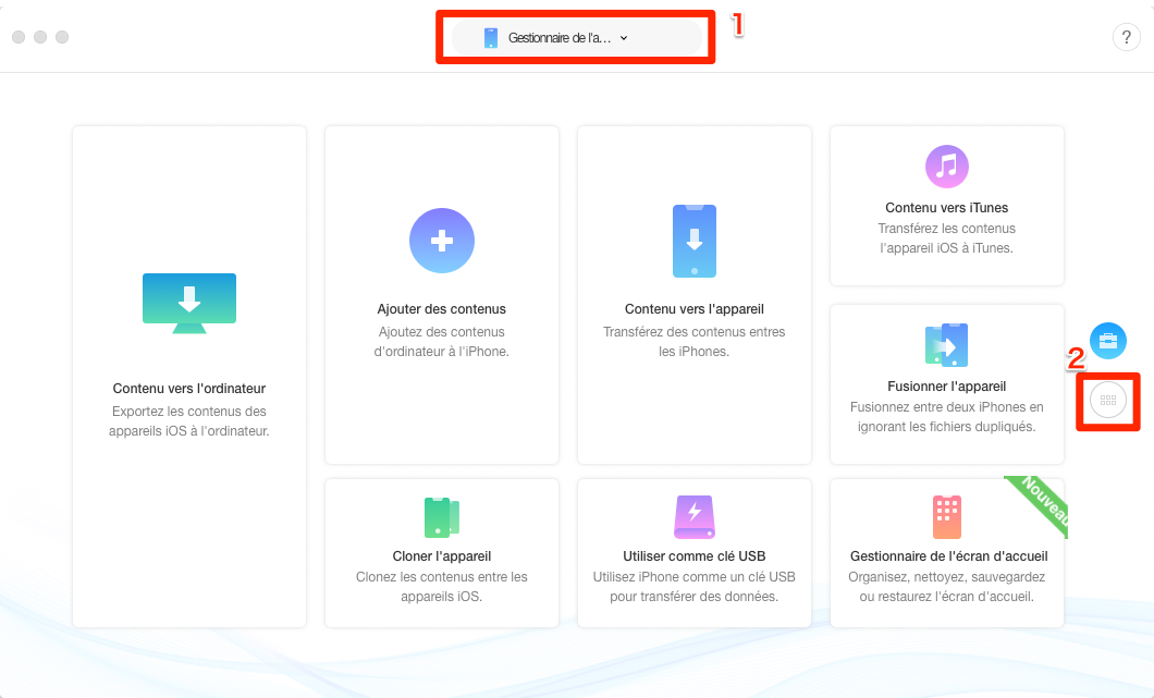 Comment supprimer les apps sur iPhone X/XS/XR - étape 1