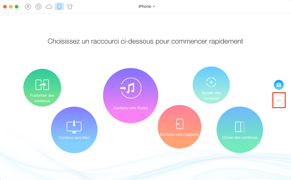 Comment supprimer de la musique iPhone SE avec facilité – étape 1