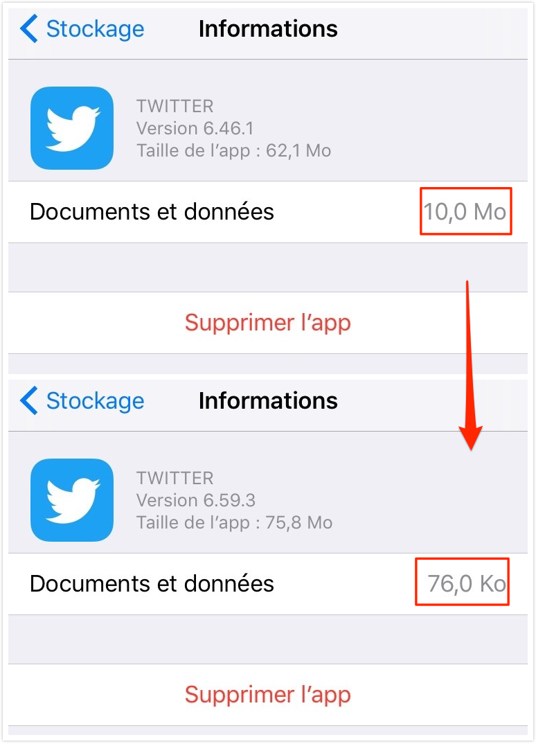 Supprimer Documents Et Donnees Iphone 6s 7 8 X Xr Xs 11 Pro