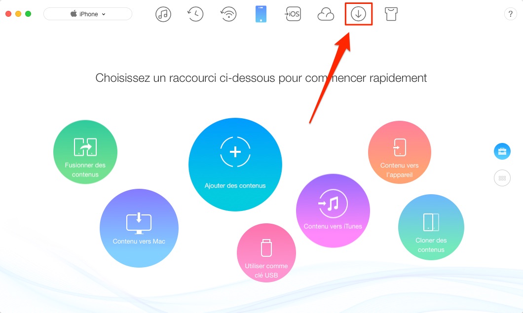 Mettre la chanson Live it up sur iPhone avec facilité - étape 1