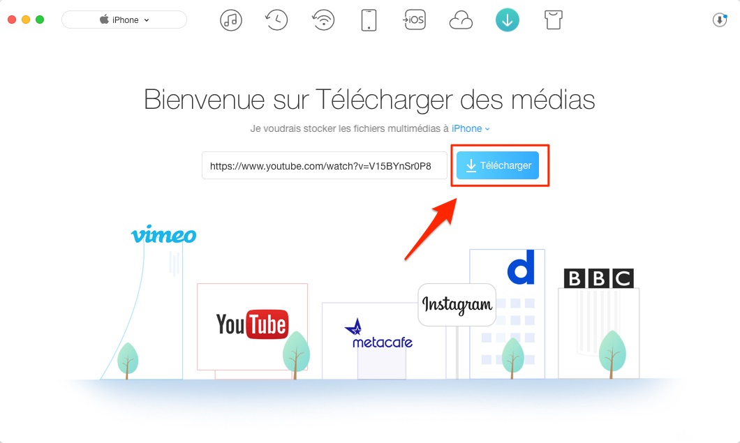 Télécharger la chansons de FIFA sur iPhone - étape 3
