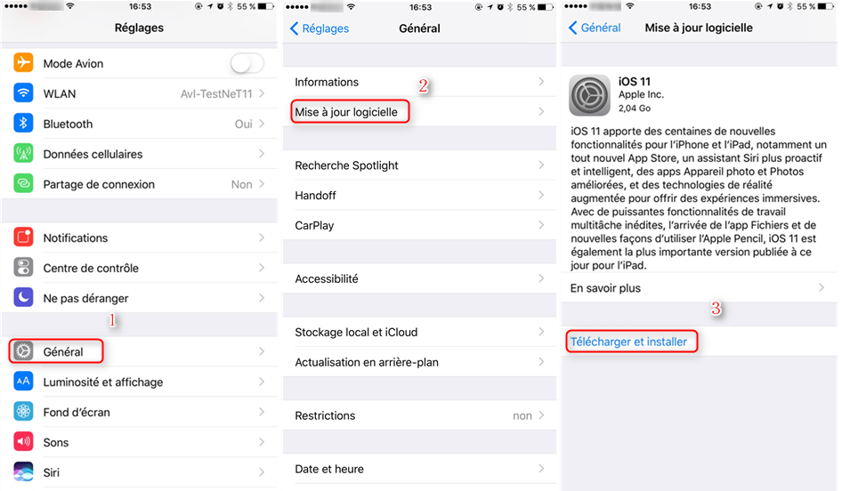 Comment télécharger et installer iOS 11 sur votre appareil iOS