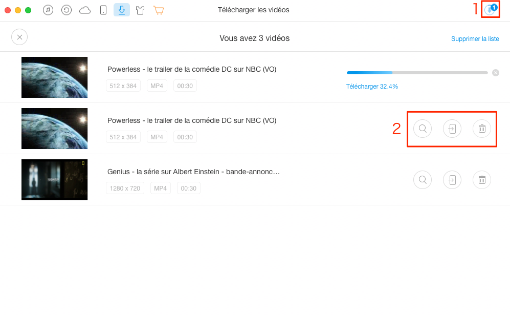 Comment télécharger des vidéos en ligne – étape 3