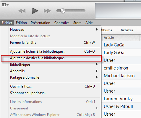 Comment transférer la musique entre Lecteur Windows Media et iTunes 3