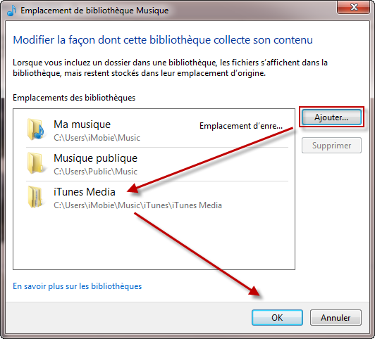 Comment transférer la musique entre Lecteur Windows Media et iTunes 5