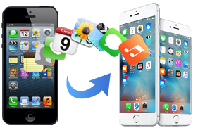 Transfert de données de l'ancien iPhone à l'iPhone 6 /6s