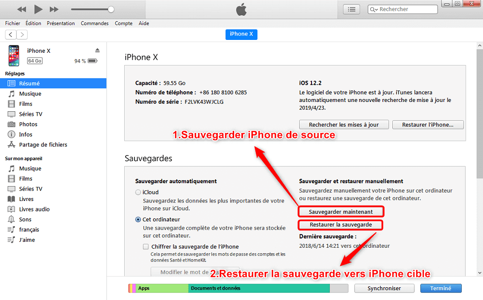 3 façons de transférer SMS iPhone vers iPhone | Guide d'iMobie