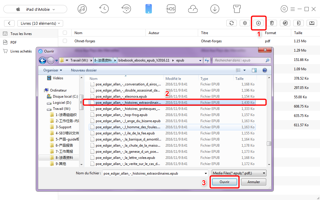 Comment Transf Rer Les Livres Epub Pc Vers Ipad Guide D Imobie