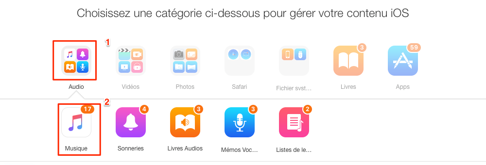 Transfert de musique iPod vers iPod