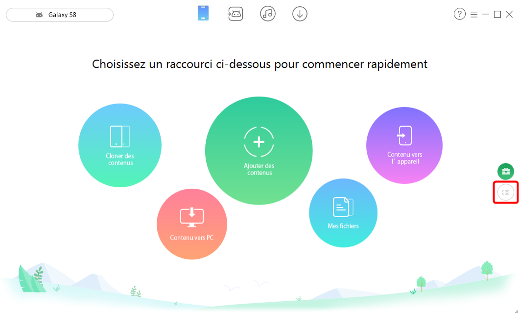 Comment transférer des photos de PC vers Samsung Galaxy – étape 1