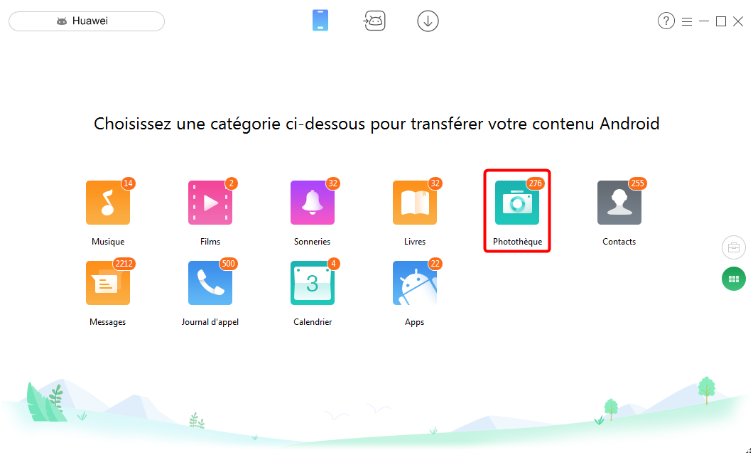 Transférer les photos Huawei P7/P8/P9/P10 vers PC iMobie Inc.