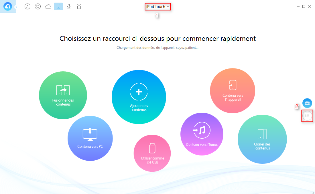Comment transférer des photos iPod vers PC – étape 1