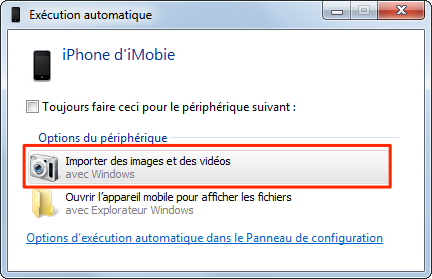 Comment transférer des photos de l'iPod touch vers l'ordinateur - étape 3