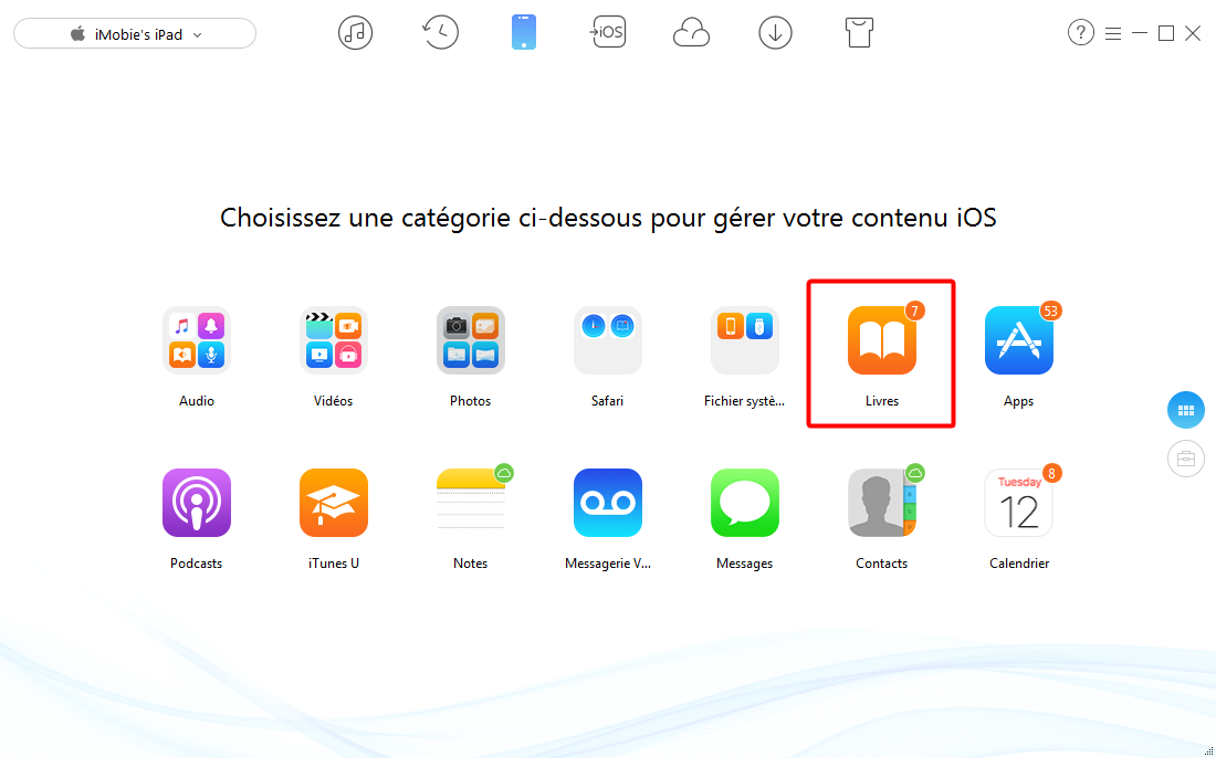 Comment ajouter PDF sur iPad – étape 1