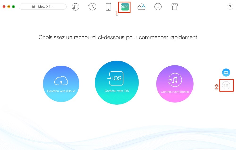 Tuto transférer les contacts Motorola vers iPhone facilement