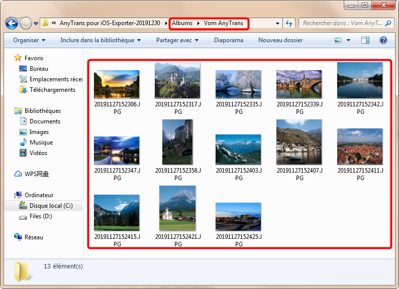 Deux façons de transférer les albums photo iPhone vers un PC/Mac iMobie