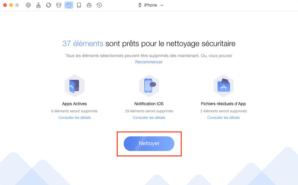 Comment nettoyer les applications sur iPhone – étape 4