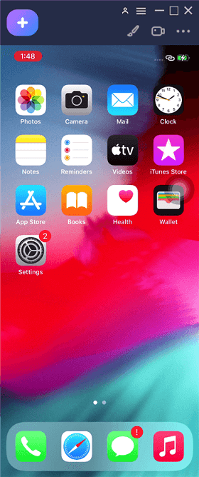 Duplicazione riuscita dello schermo dell’iPhone su Computer