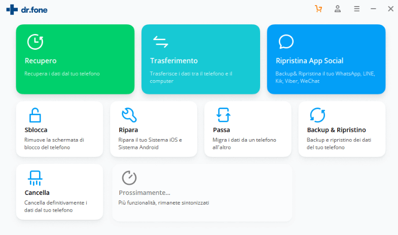 Riparazione del sistema iOS - Dr.Fone