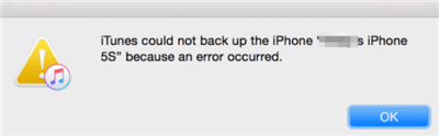 iTunes non ha potuto eseguire il backup dell'iPhone