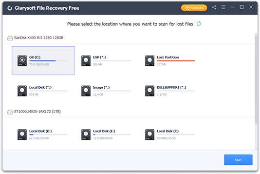 Glary File Recovery