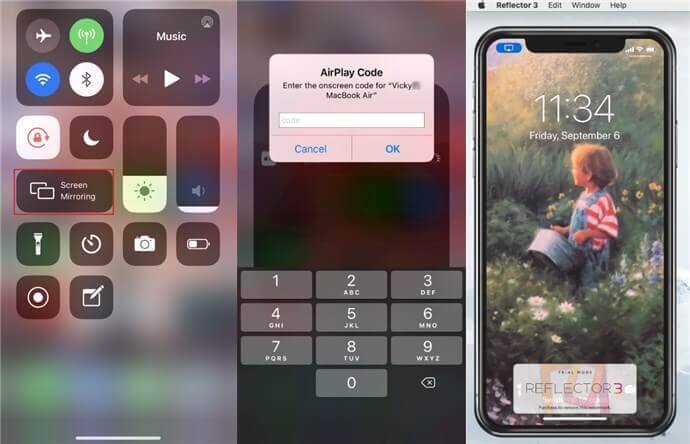 Duplicazione dello Schermo dell’iPhone su Mac con AirPlay