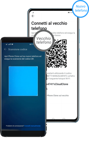 scannerizza il QR code
