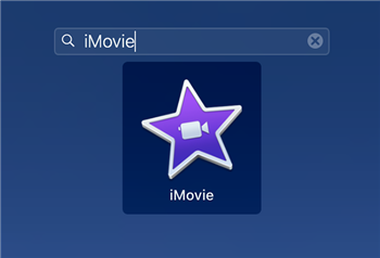 Accedi all'app iMovie su Mac