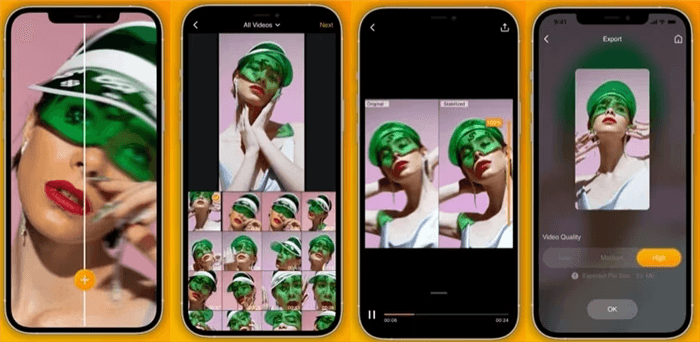 App di stabilizzazione video – Kinemaster