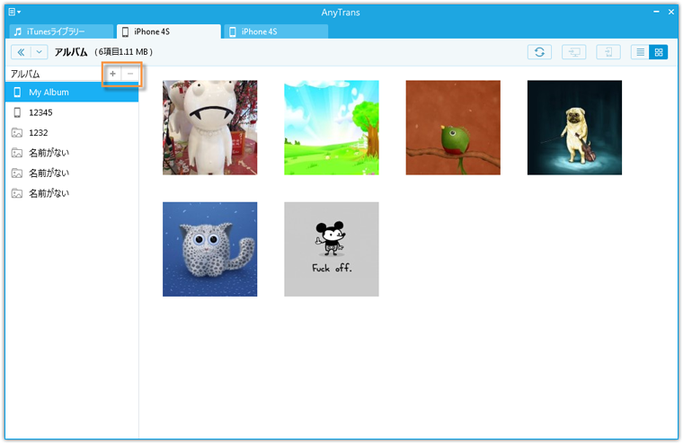 manage albums
