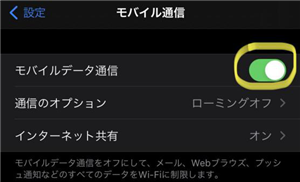 ネットへのアクセス状態をチェック-3