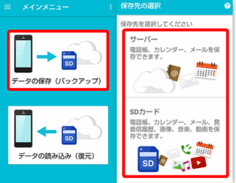 ドコモ ソフトバンク Au メッセージ復元の方法