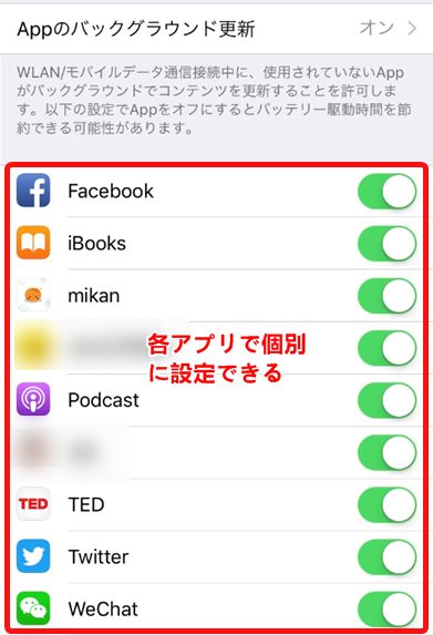 Iphoneでバックグラウンドの消し方