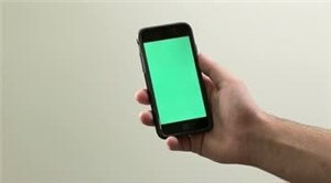 iPhone画面が緑っぽい