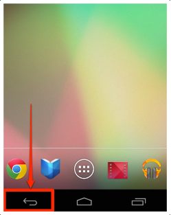 Androidのいいところ-使いやすい戻るボタン
