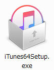 iTunesをパソコンにインストール