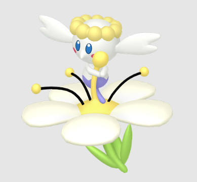 フラベベ 白い花 色違い