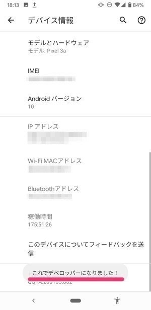 デベロッパーになりました!