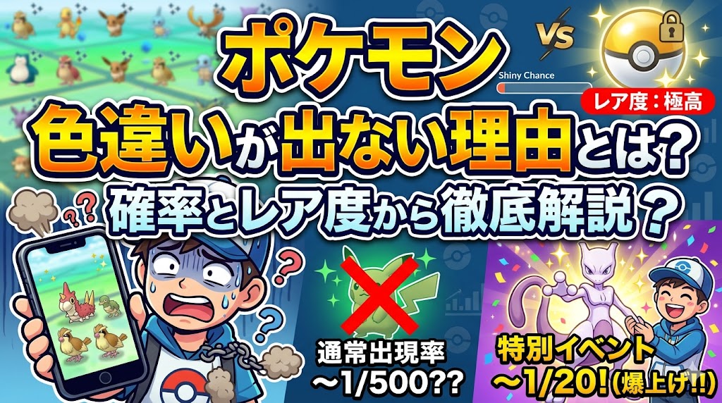 ポケモンの色違い