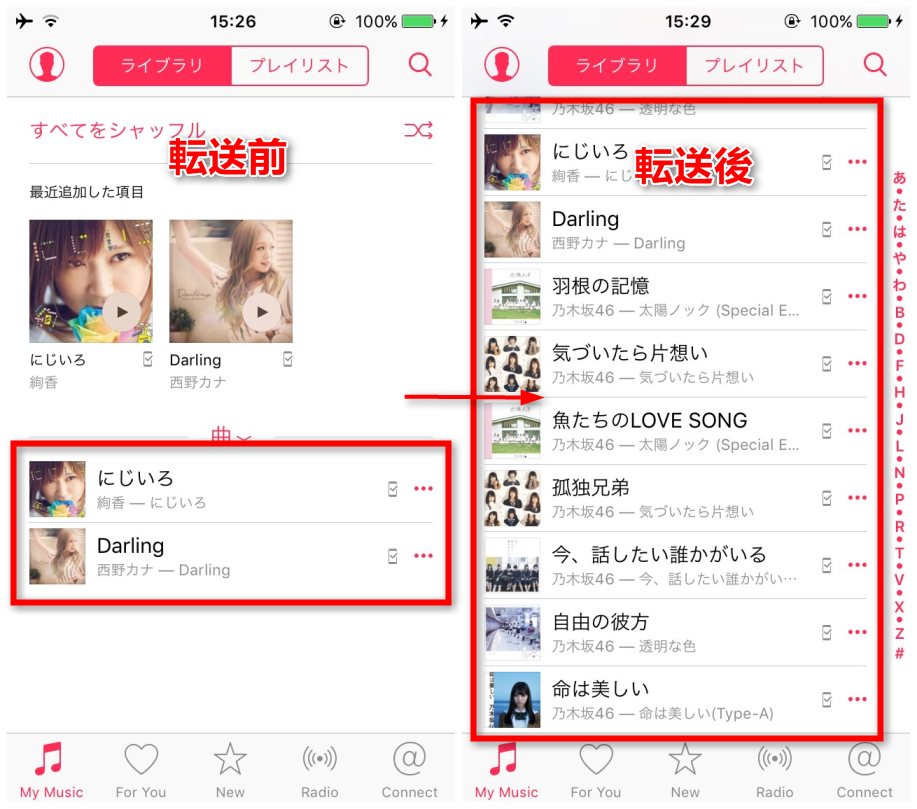 AnyTransでiPhoneに曲を入れる方法