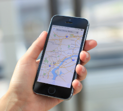 iPhoneのメモに地図情報を入れる