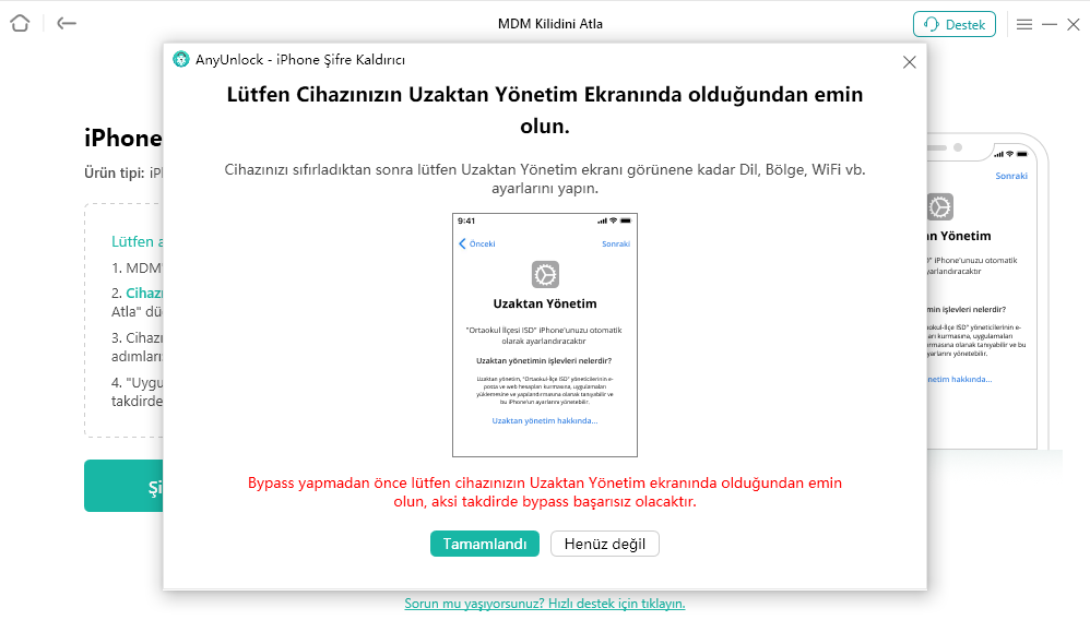 "Şimdi Atla" düğmesine tıklayın.