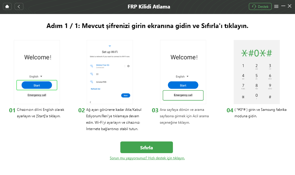 İlgili Ayarları Tamamlayın
