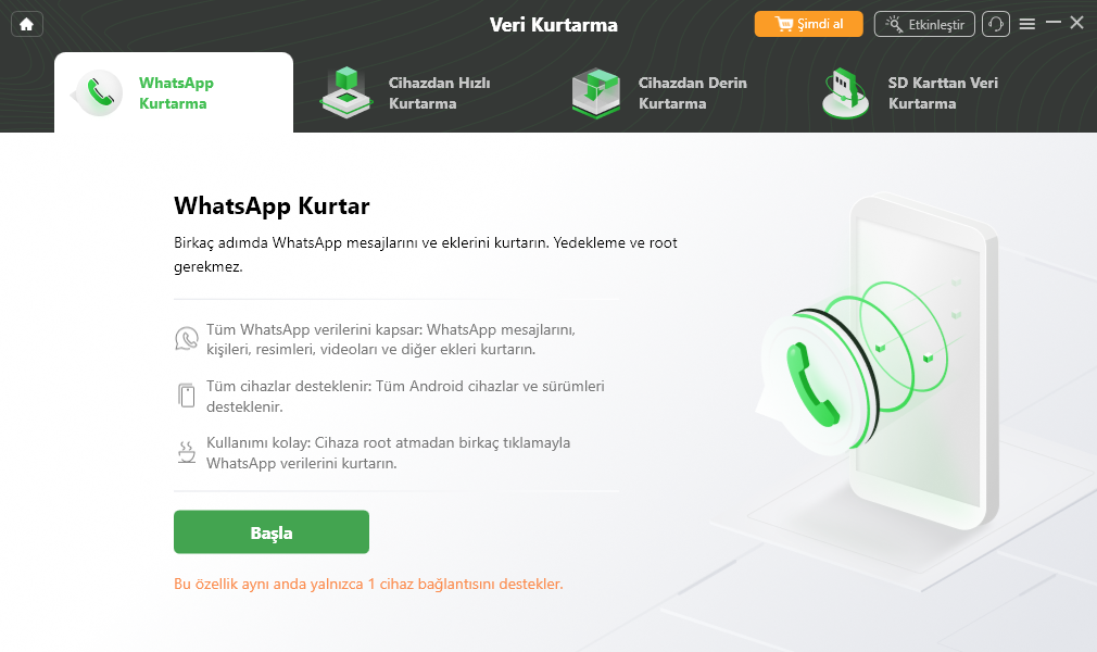 Android telefonu bilgisayara bağlayın