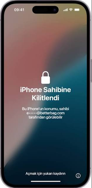 iPhone Locked to Owner etkinleştirme kilidi ekranı