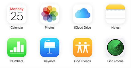 iCloud'da iPhone'u Bul'a erişme
