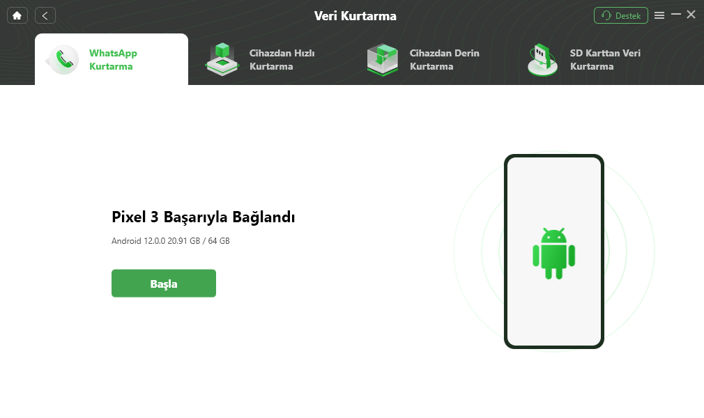 Android Telefonunuzu Bağlayın