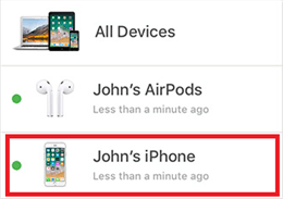 Parolasız iPhone'u seçme