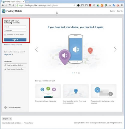 Cep Telefonumu Çevrimiçi Bul ile Tablet Kilidini Açma