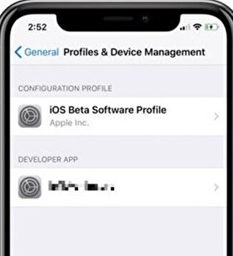 iPhone/iPad'de MDM Profili